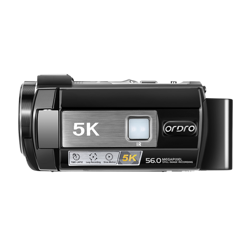博亚AE20高清数码摄像机5K长续航会议记录4K录像机婚庆短视频拍摄
