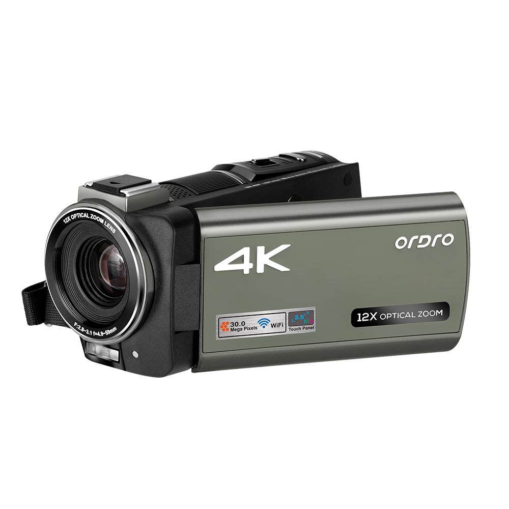 欧达AX60升级版光学变焦摄像机高清淘宝直播家用婚庆旅拍会议4K超清摄录