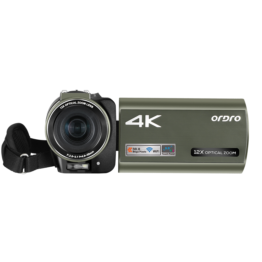 欧达AX60升级版光学变焦摄像机高清淘宝直播家用婚庆旅拍会议4K超清摄录