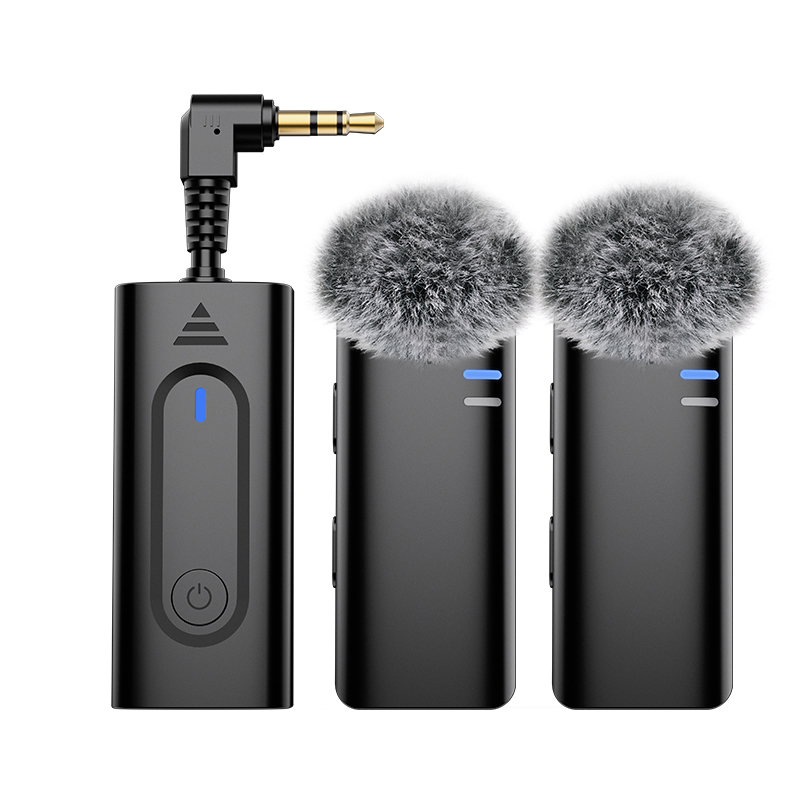 欧达PWM-5无线收音麦克风降噪领夹麦直播收音配件视频录制原声麦
