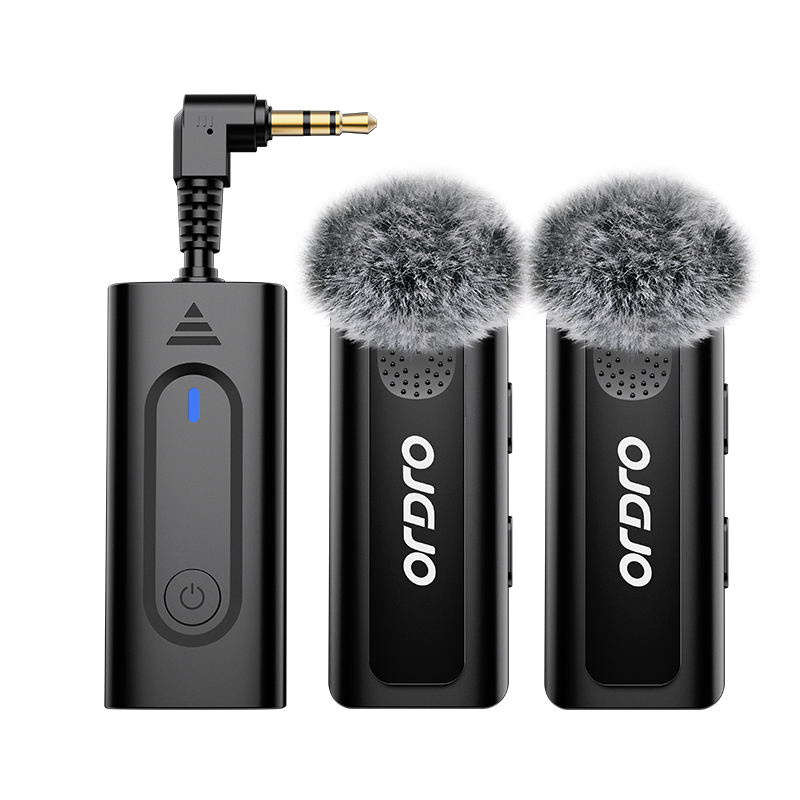 欧达PWM-5无线收音麦克风降噪领夹麦直播收音配件视频录制原声麦