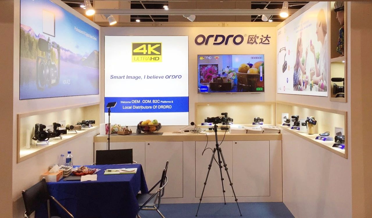欧达“4K”智能数码摄像机 引爆香港春季电子展